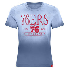NBA Philadelphia 76ers Sportiqe Women's Arcadia Sun-Dipped T-Shirt
