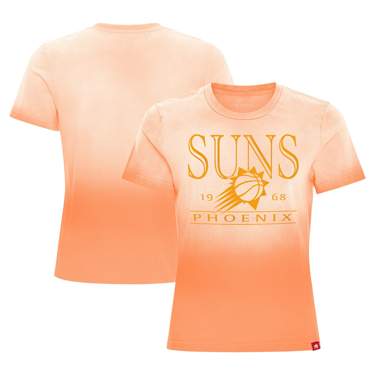 NBA Phoenix Suns Sportiqe Women's Arcadia Sun-Dipped T-Shirt