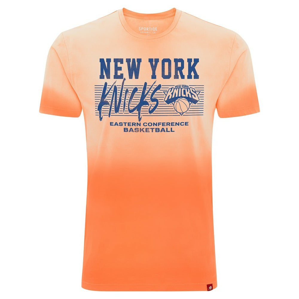 NBA New York Knicks Sportiqe Unisex Bingham Sun-Fade T-Shirt