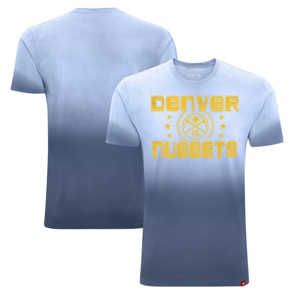 NBA Denver Nuggets Sportiqe Unisex Bingham Sun-Fade T-Shirt