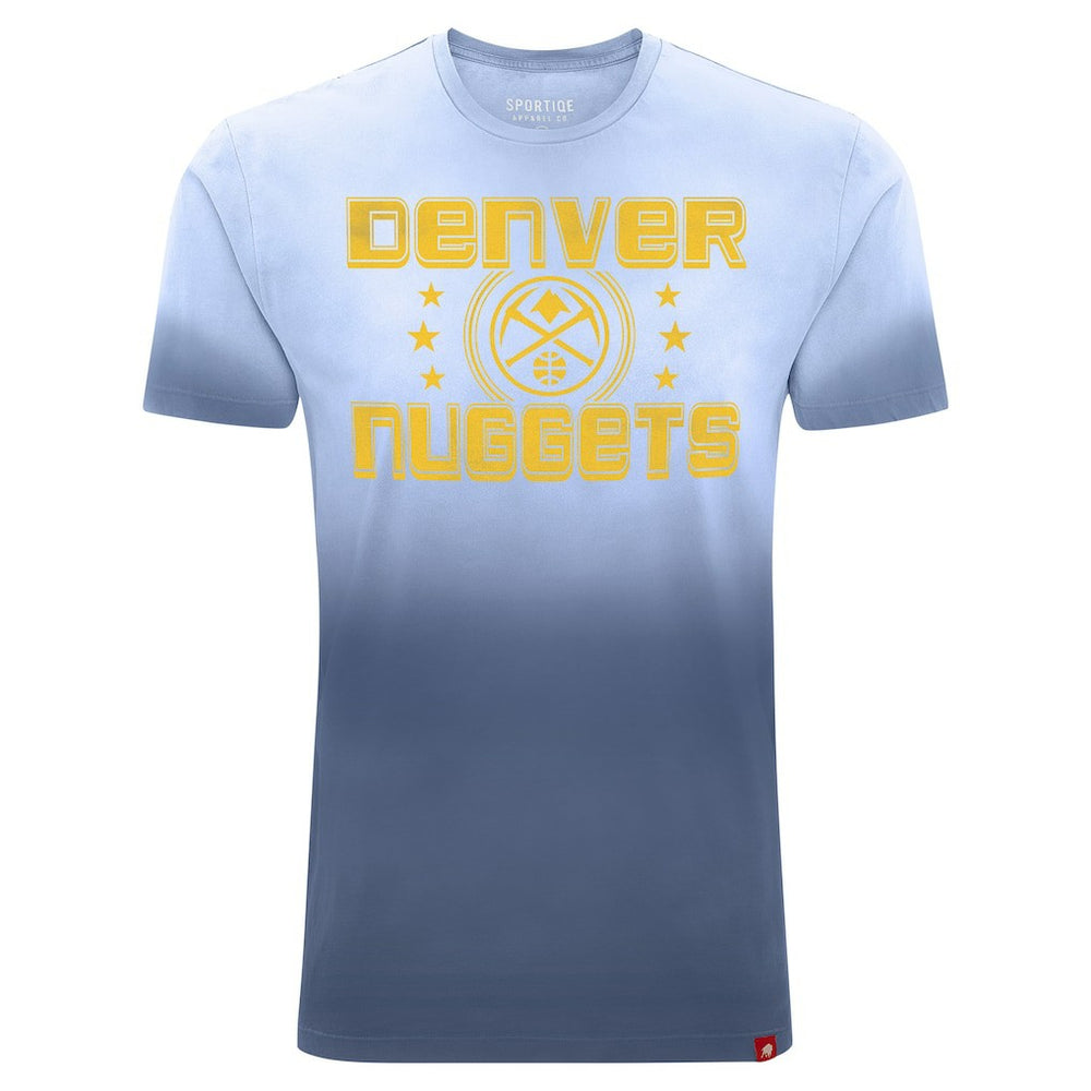 NBA Denver Nuggets Sportiqe Unisex Bingham Sun-Fade T-Shirt