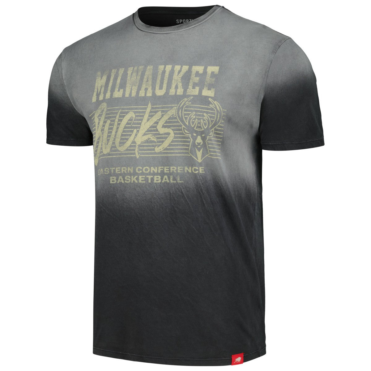 NBA Milwaukee Bucks Sportiqe Unisex Bingham Sun-Fade T-Shirt