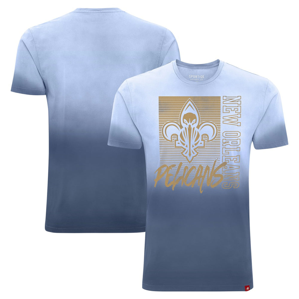 NBA New Orleans Pelicans Sportiqe Unisex Bingham Sun-Fade T-Shirt