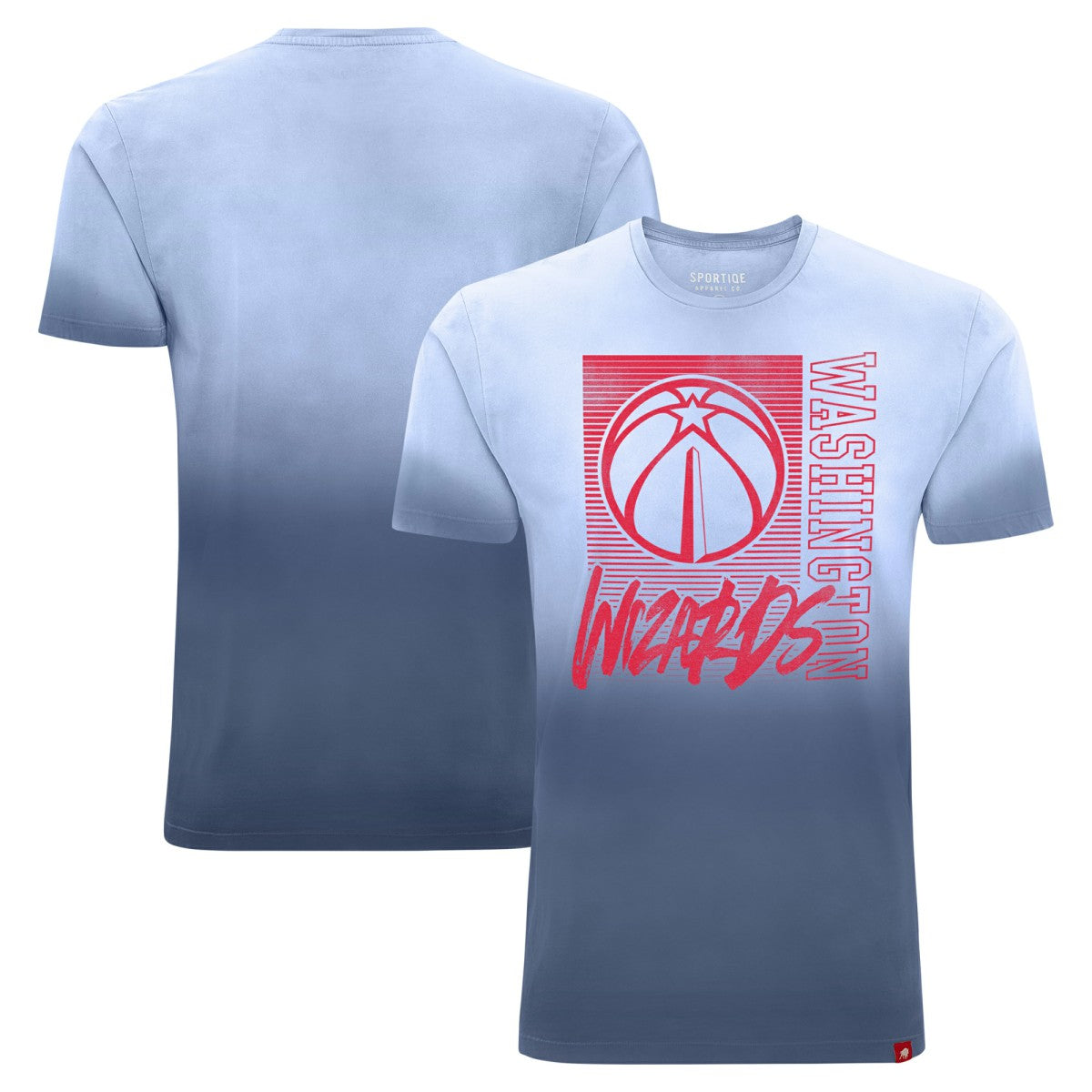 NBA Washington Wizards Sportiqe Unisex Bingham Sun-Fade T-Shirt