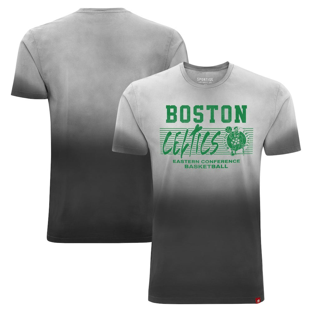 NBA Boston Celtics Sportiqe Unisex Bingham Sun-Fade T-Shirt