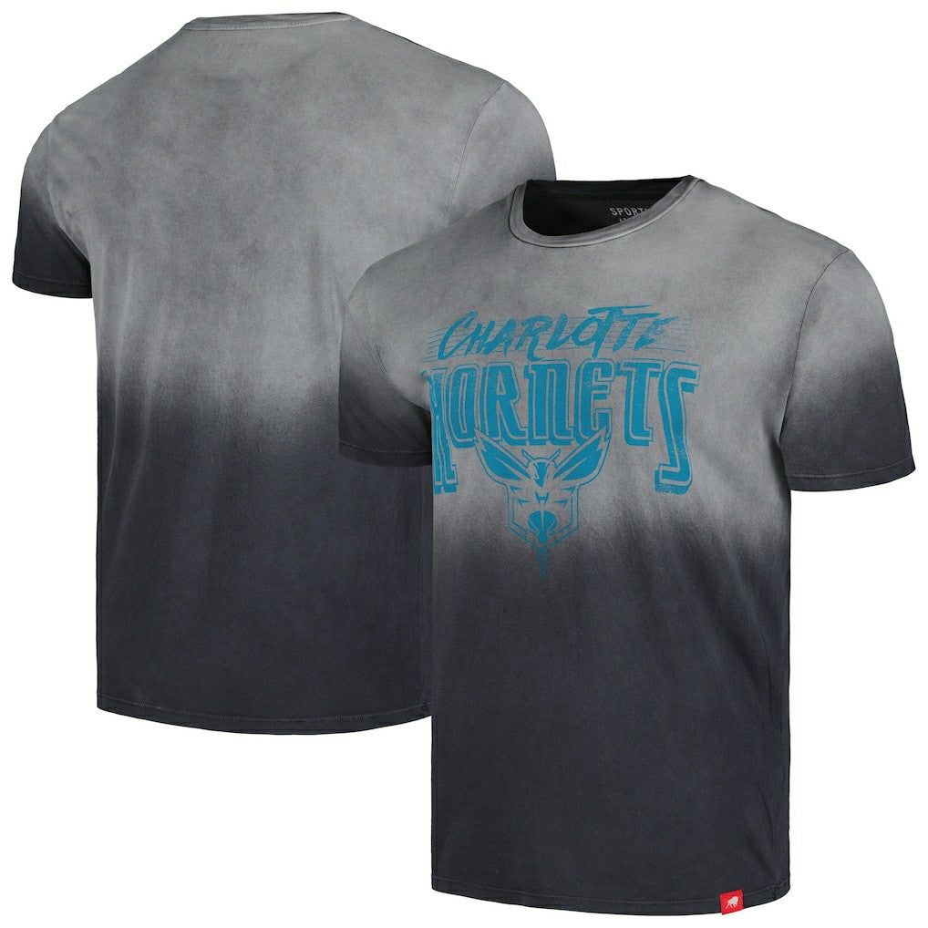 NBA Charlotte Hornets Sportiqe Unisex Bingham Sun-Fade T-Shirt