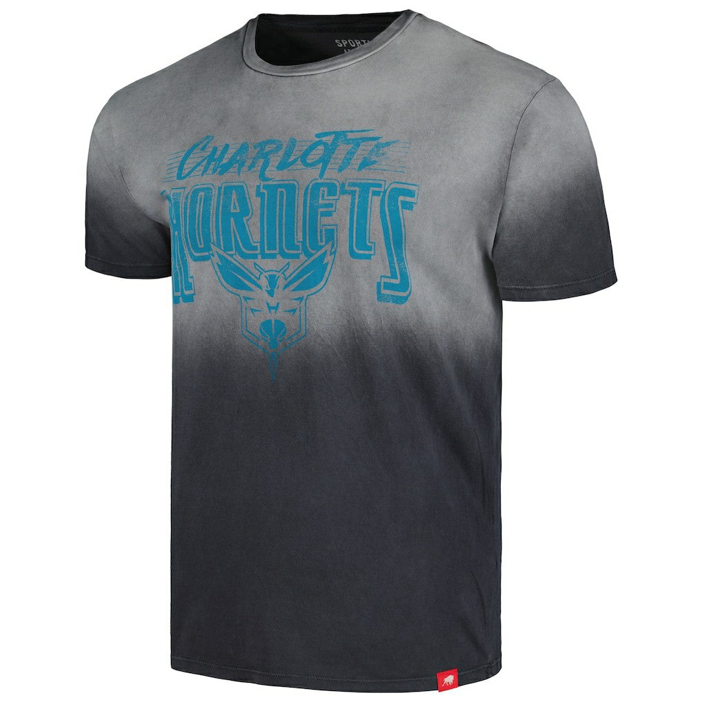 NBA Charlotte Hornets Sportiqe Unisex Bingham Sun-Fade T-Shirt