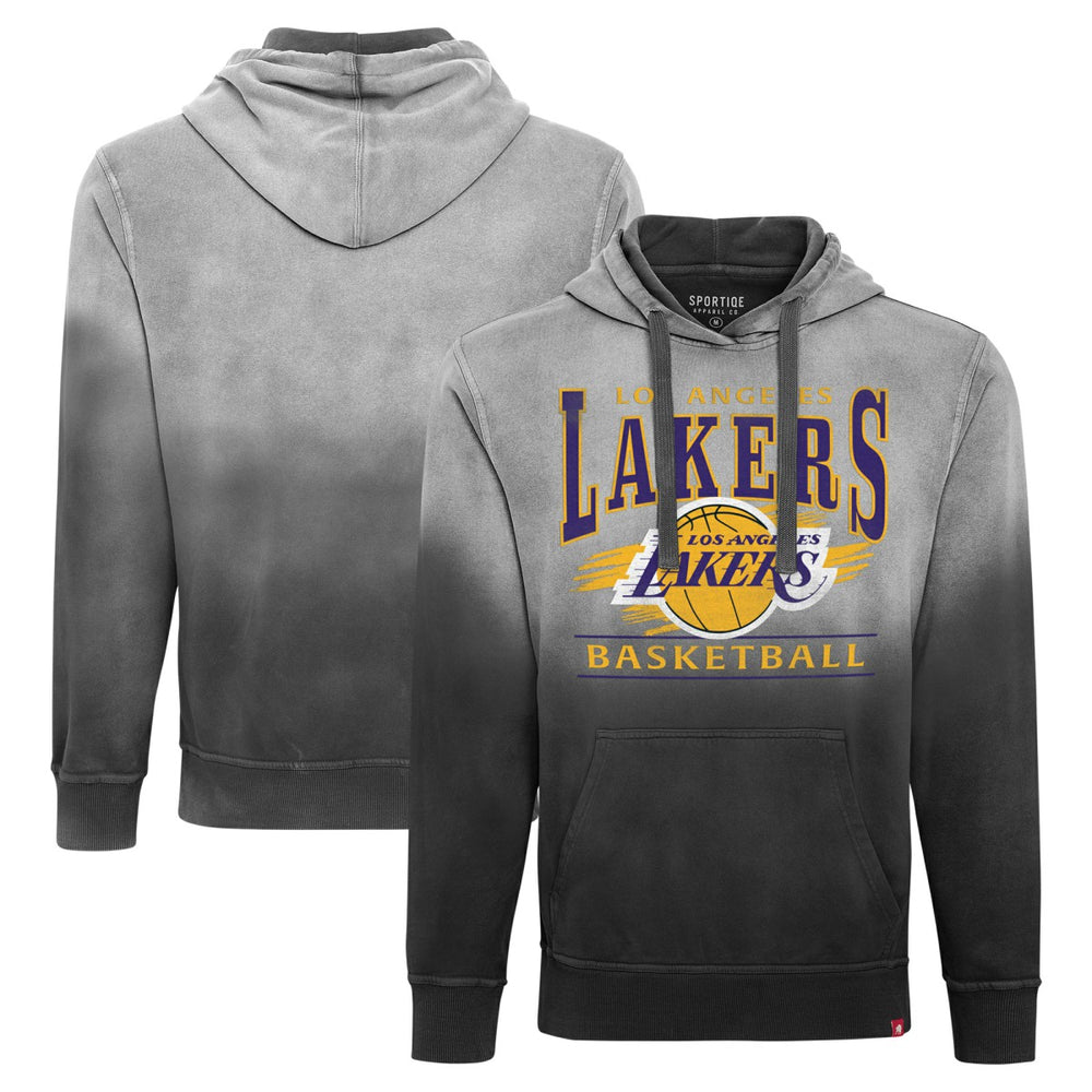 NBA Los Angeles Lakers Sportiqe Unisex Blake Sun-Fade Pullover Hoodie