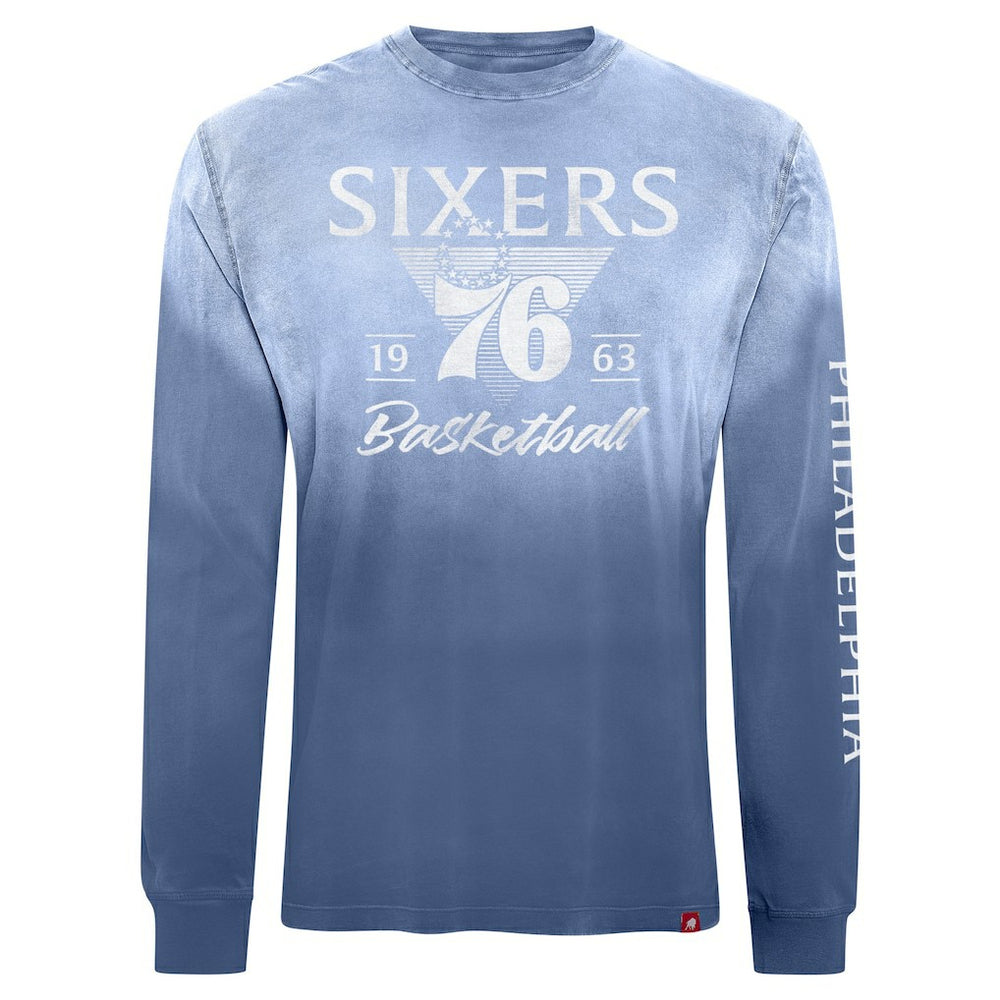 NBA Philadelphia 76ers Sportiqe Unisex Mohave Sun-Dipped Long Sleeve T-Shirt