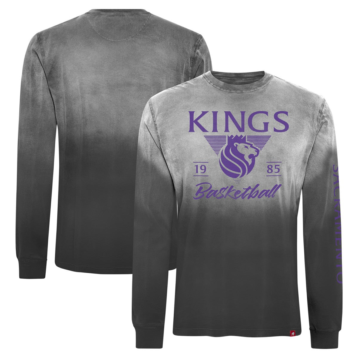 NBA Sacramento Kings Sportiqe Unisex Mohave Sun-Dipped Long Sleeve T-Shirt