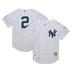 MLB Derek Jeter New York Yankees Mitchell & Ness 2014 Cooperstown Collection Authentic Throwback Jersey
