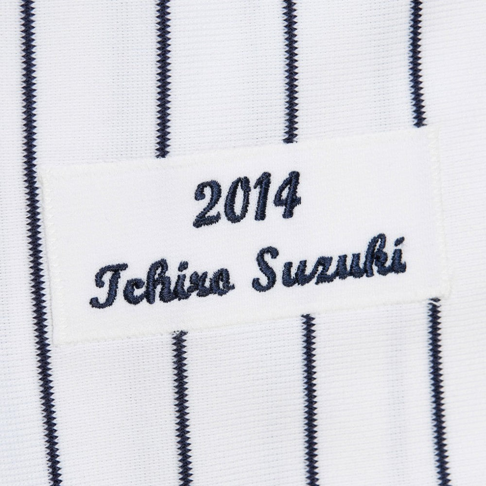 MLB Ichiro Suzuki New York Yankees Mitchell & Ness 2014 Cooperstown Collection Authentic Throwback Jersey