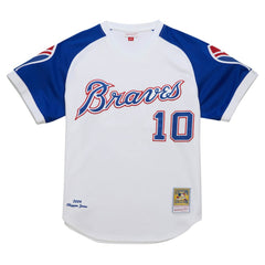 MLB Chipper Jones Atlanta Braves Mitchell & Ness 2004 Cooperstown Collection Authentic Throwback Jersey