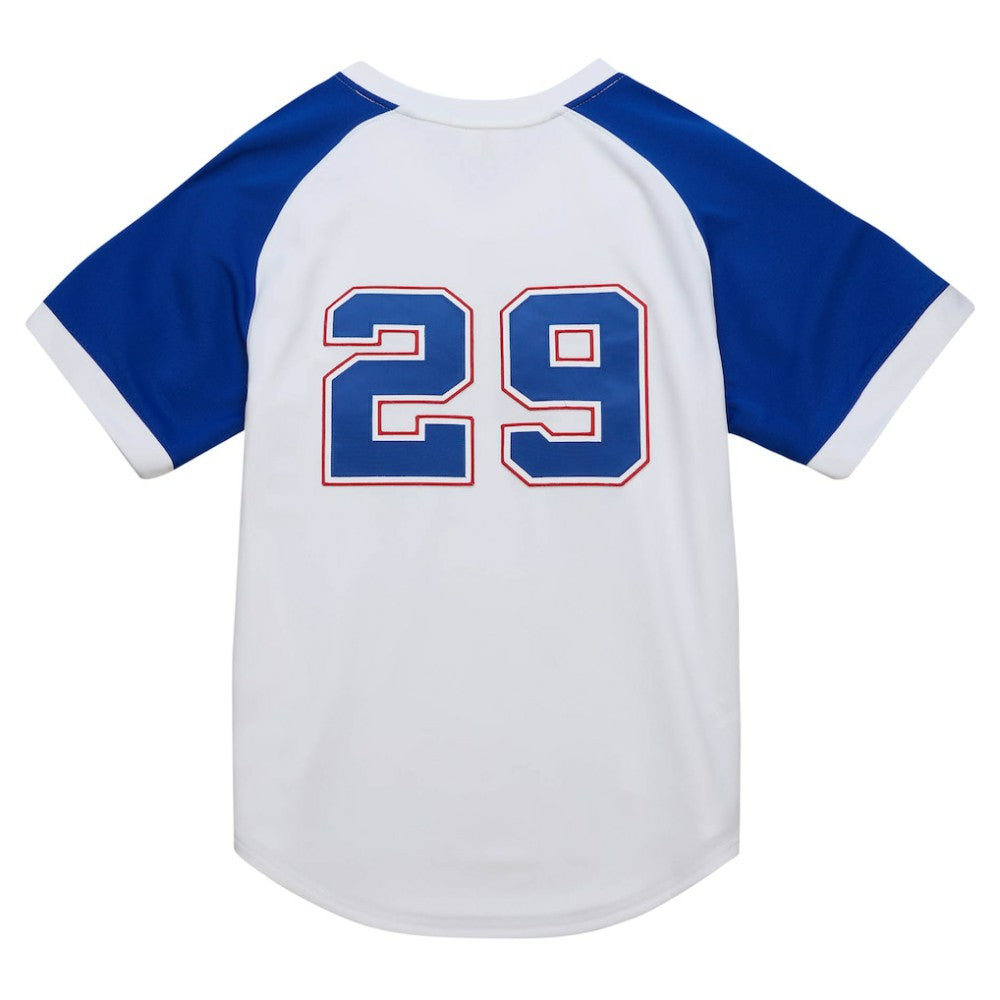 MLB John Smoltz Atlanta Braves Mitchell & Ness 2004 Cooperstown Collection Authentic Throwback Jersey