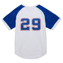 MLB John Smoltz Atlanta Braves Mitchell & Ness 2004 Cooperstown Collection Authentic Throwback Jersey