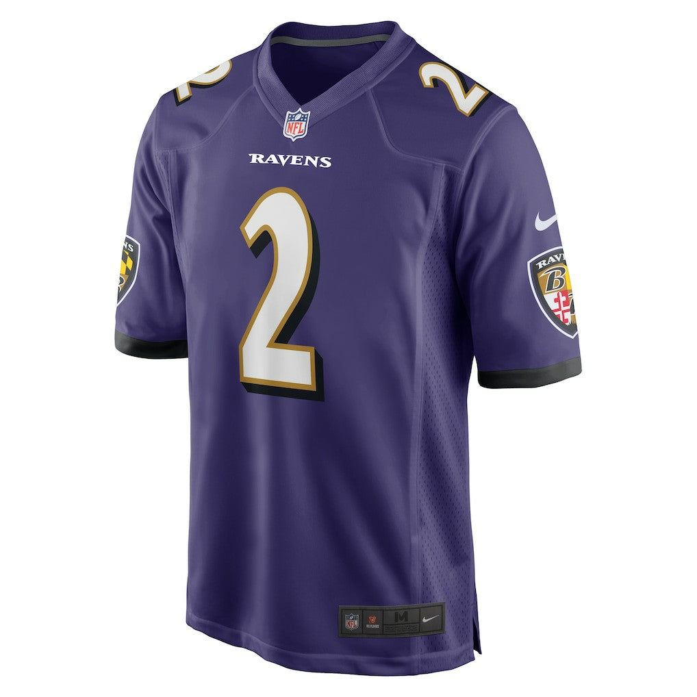 Nate Wiggins  Player Game Jersey - Baltimore Ravens