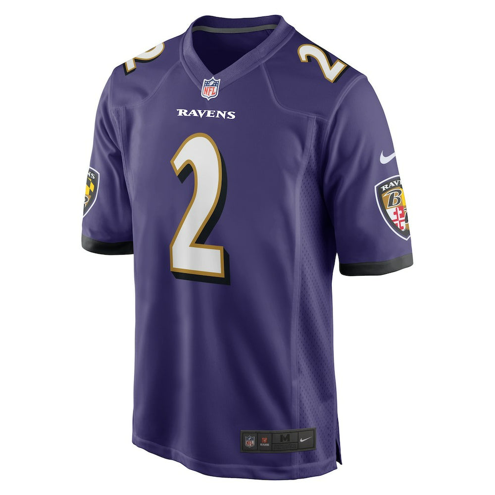 Nate Wiggins  Player Game Jersey - Baltimore Ravens