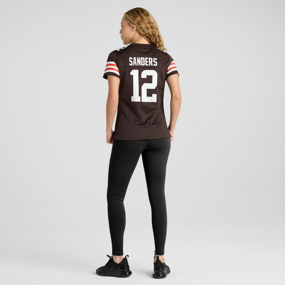 Shedeur Sanders  Women's 2025 NFL Draft Game Jersey - Cleveland Browns