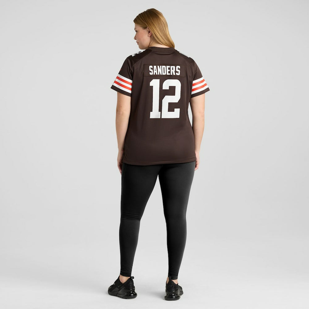 Shedeur Sanders  Women's 2025 NFL Draft Game Jersey - Cleveland Browns