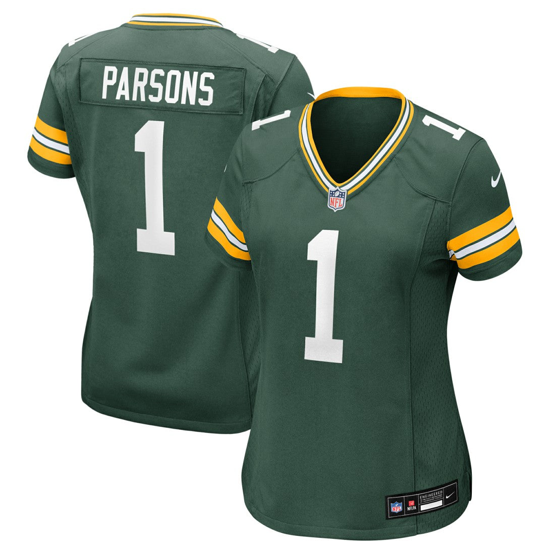 Micah Parsons  Women's Game Player Jersey - Green Bay Packers
