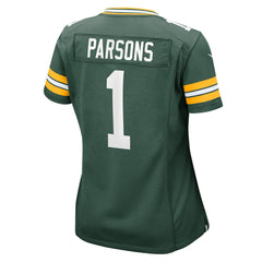 Micah Parsons  Women's Game Player Jersey - Green Bay Packers