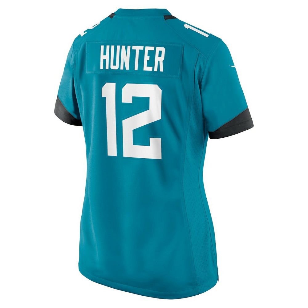 Travis Hunter  Women's 2025 NFL Draft First Round Pick Team Game Player Jersey - Jacksonville Jaguars