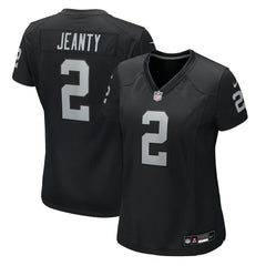 Ashton Jeanty  Women's 2025 NFL Draft First Round Pick Team Game Jersey - Las Vegas Raiders