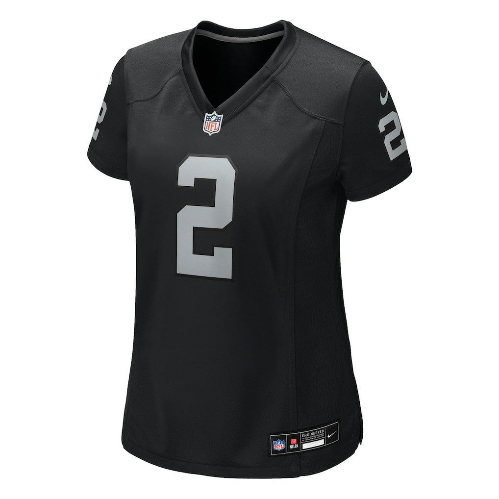 Ashton Jeanty  Women's 2025 NFL Draft First Round Pick Team Game Jersey - Las Vegas Raiders