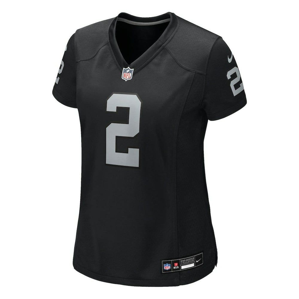 Ashton Jeanty  Women's 2025 NFL Draft First Round Pick Team Game Jersey - Las Vegas Raiders