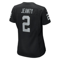 Ashton Jeanty  Women's 2025 NFL Draft First Round Pick Team Game Jersey - Las Vegas Raiders