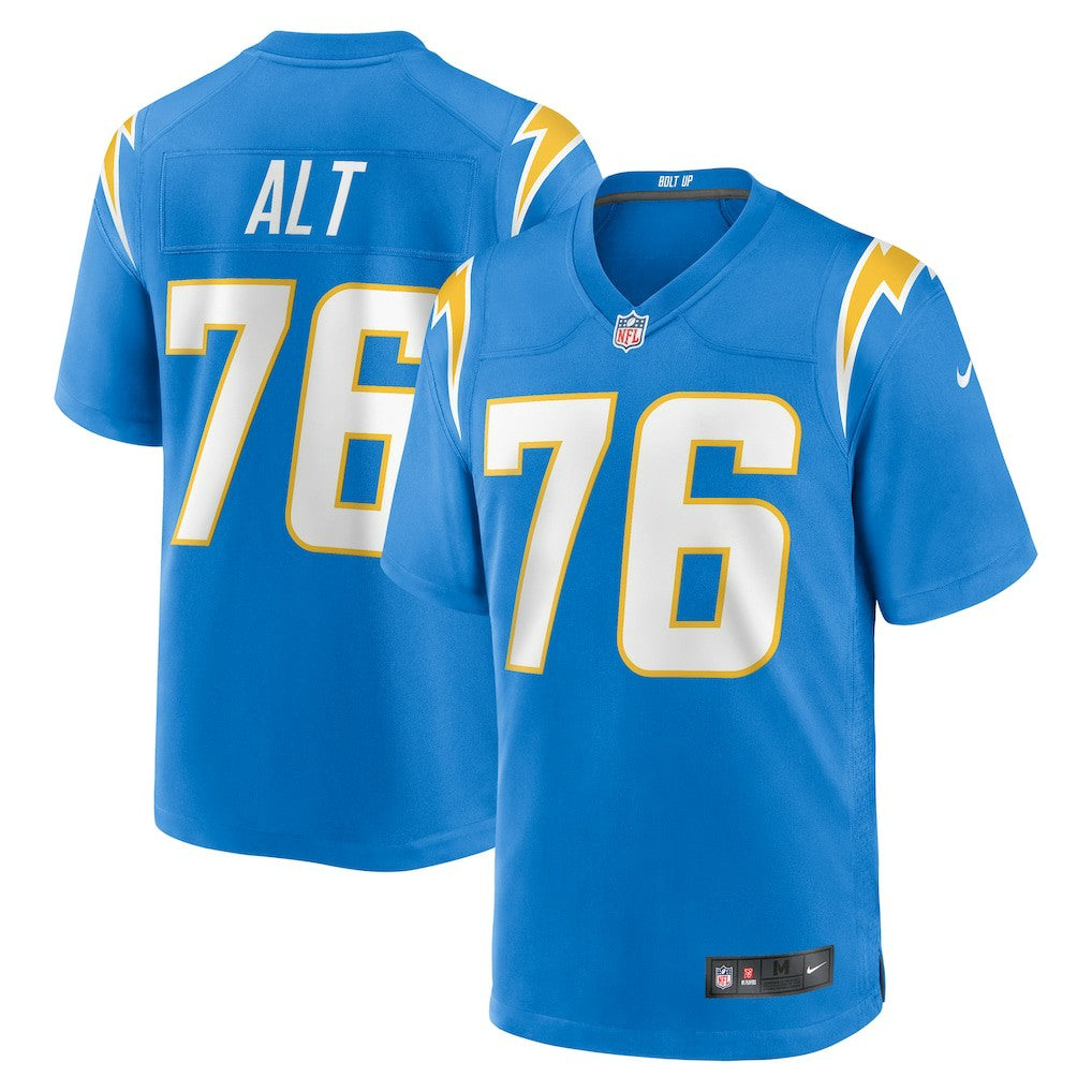 Joe Alt  Player Game Jersey - Los Angeles Chargers