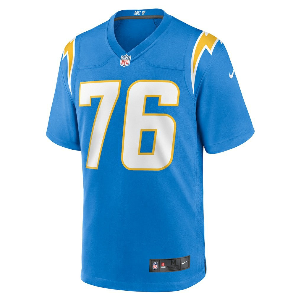 Joe Alt  Player Game Jersey - Los Angeles Chargers