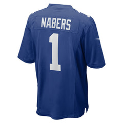 Malik Nabers  Player Game Jersey - New York Giants