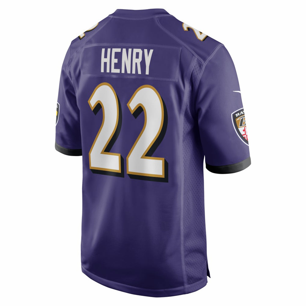 Derrick Henry  Game Player Jersey - Baltimore Ravens