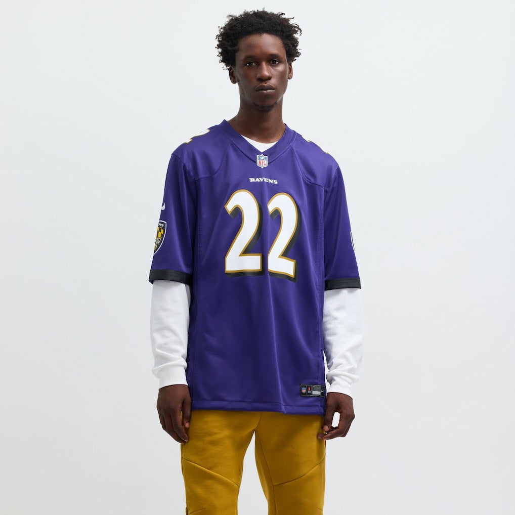 Derrick Henry  Game Player Jersey - Baltimore Ravens