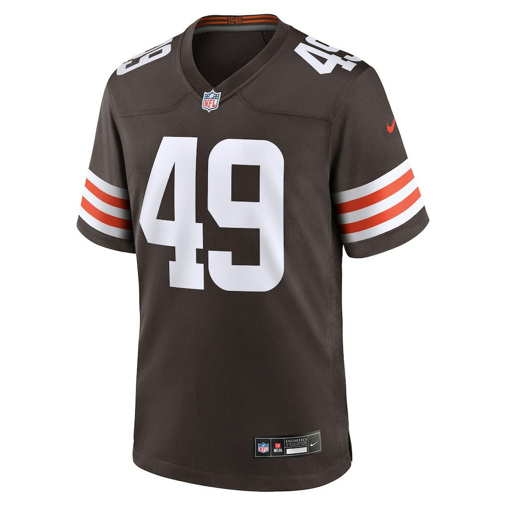 Carson Schwesinger  2025 NFL Draft Game Jersey - Cleveland Browns