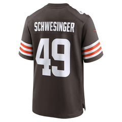 Carson Schwesinger  2025 NFL Draft Game Jersey - Cleveland Browns