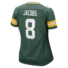 Josh Jacobs  Women's Team Game Jersey - Green Bay Packers