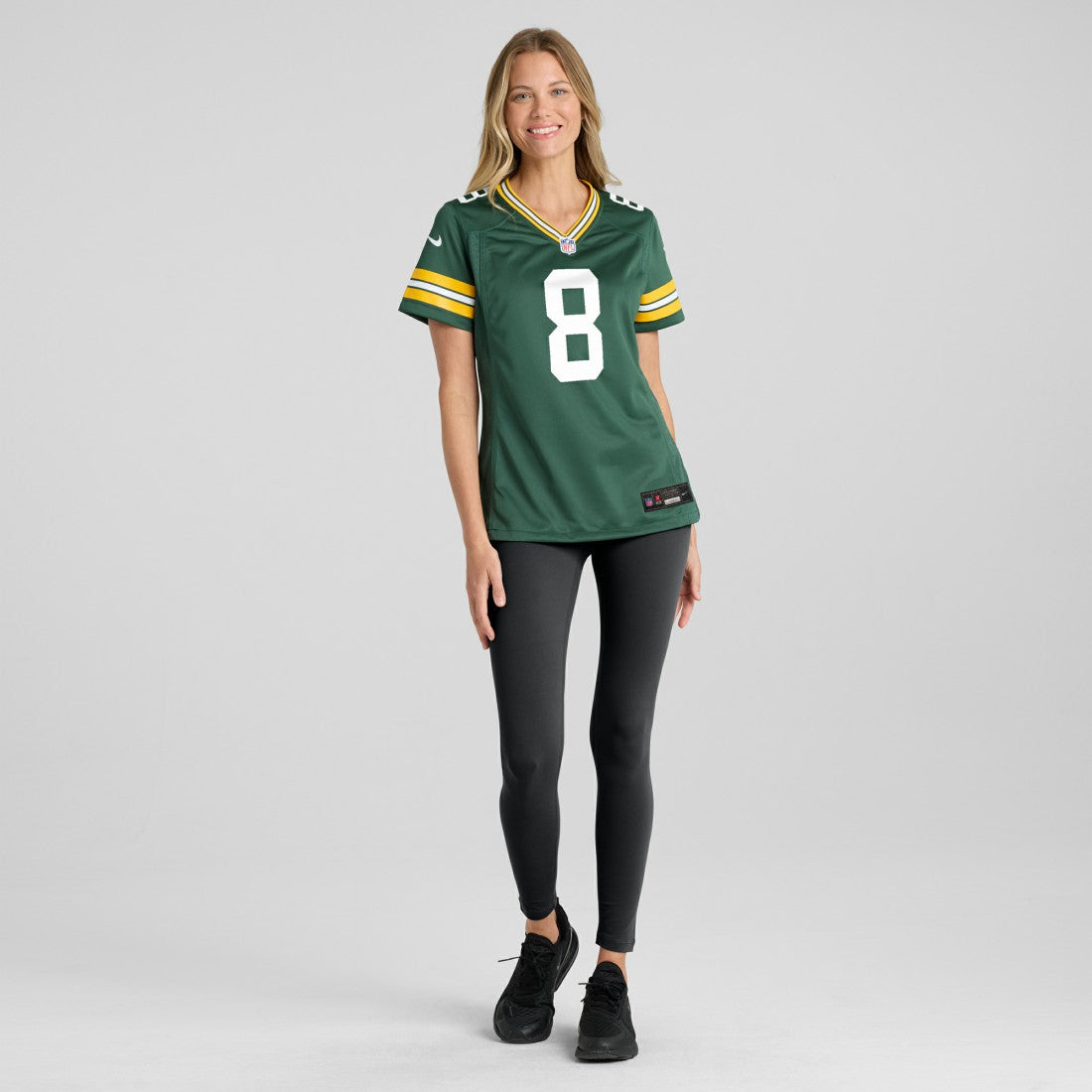 Josh Jacobs  Women's Team Game Jersey - Green Bay Packers