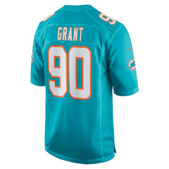 Kenneth Grant  2025 NFL Draft First Round Pick Game Jersey - Miami Dolphins