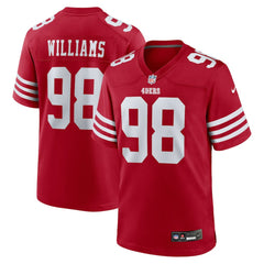 Mykel Williams  2025 NFL Draft First Round Pick Game Jersey - San Francisco 49ers