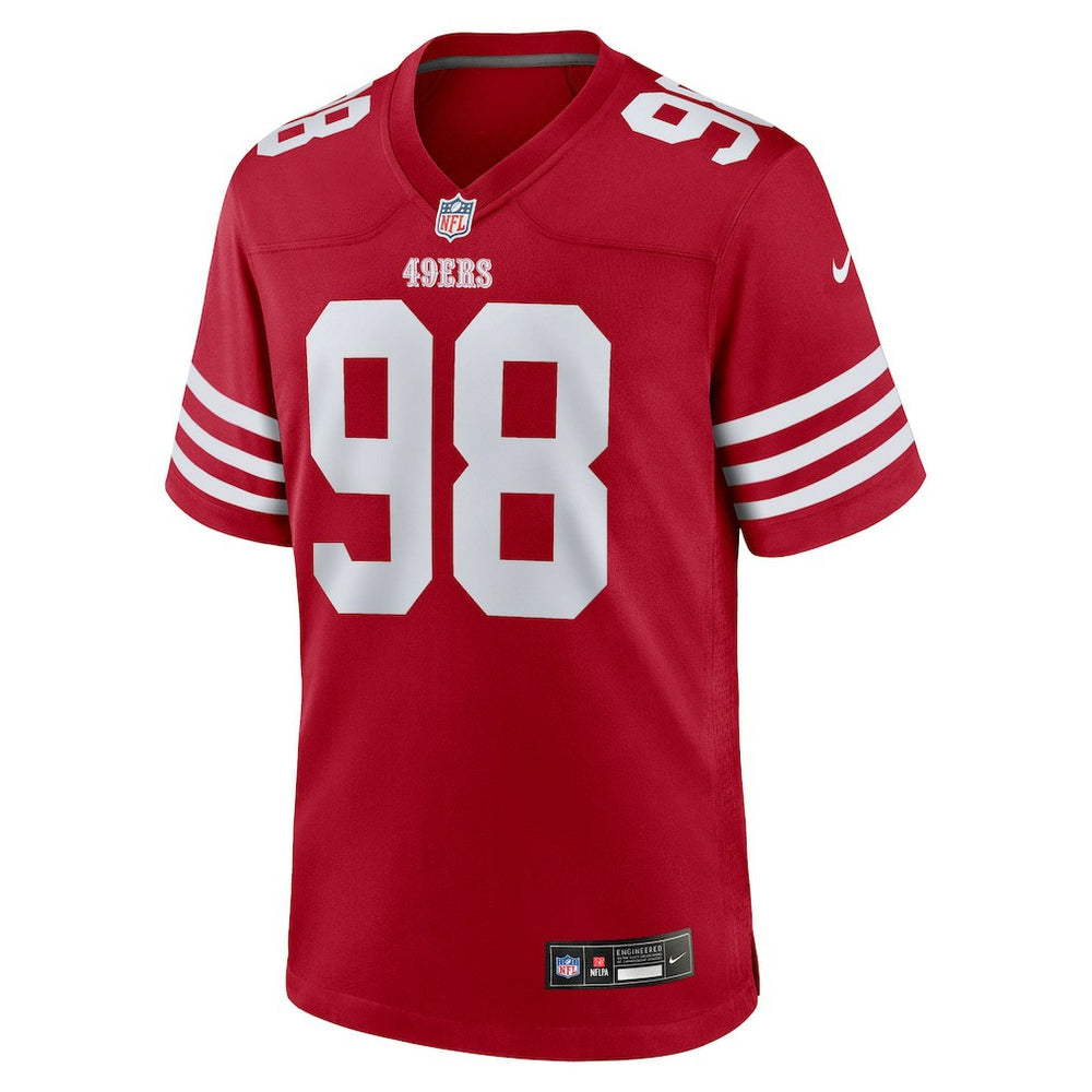Mykel Williams  2025 NFL Draft First Round Pick Game Jersey - San Francisco 49ers