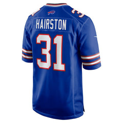 Maxwell Hairston  2025 NFL Draft First Round Pick Game Jersey - Buffalo Bills