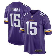 Dallas Turner  Player Game Jersey - Minnesota Vikings