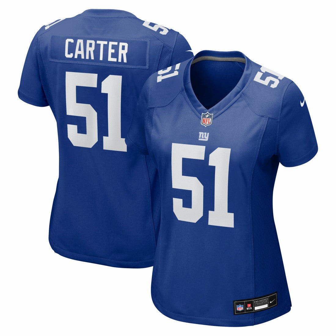 Abdul Carter  Women's First Round Pick Game Jersey - New York Giants