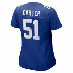 Abdul Carter  Women's First Round Pick Game Jersey - New York Giants