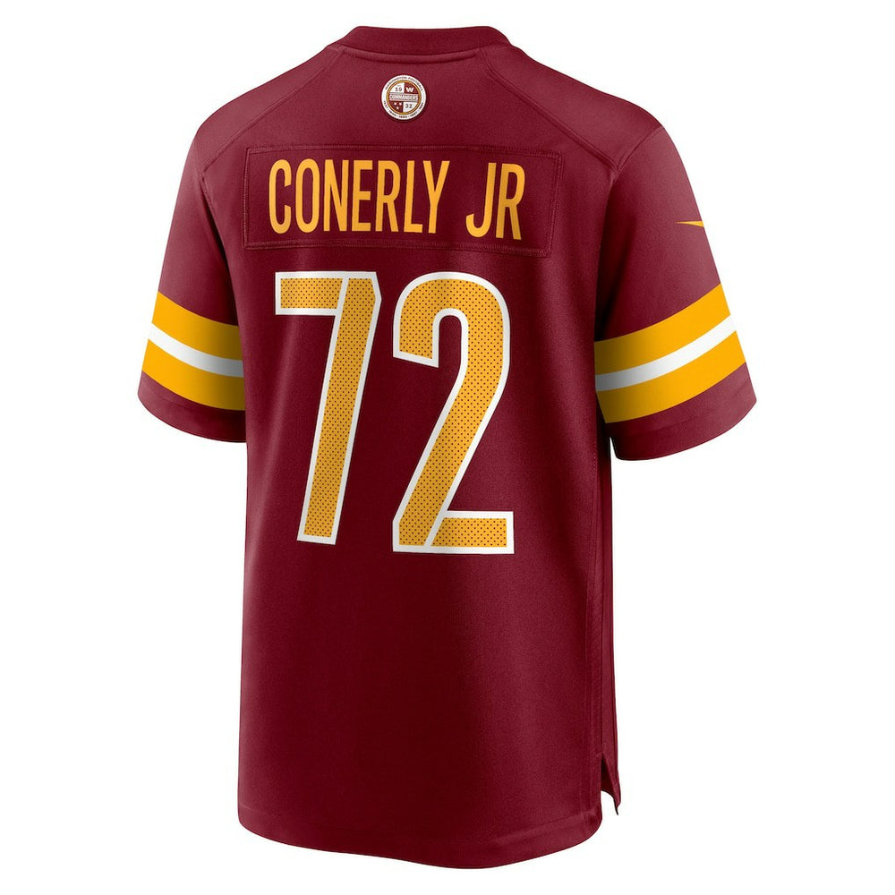 Josh Conerly Jr.  2025 NFL Draft First Round Pick Game Jersey - Washington Commanders