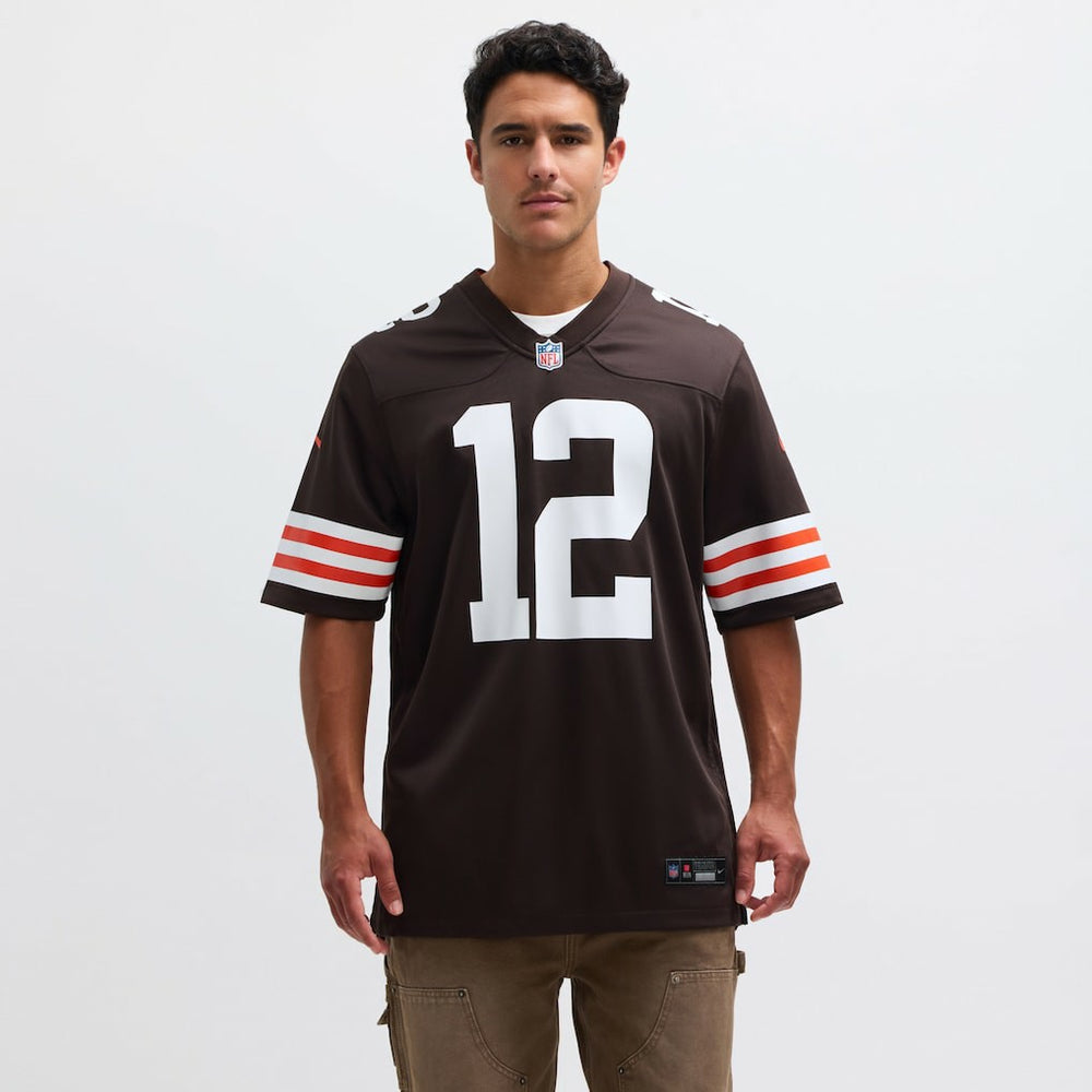 Shedeur Sanders  2025 NFL Draft Game Jersey - Cleveland Browns