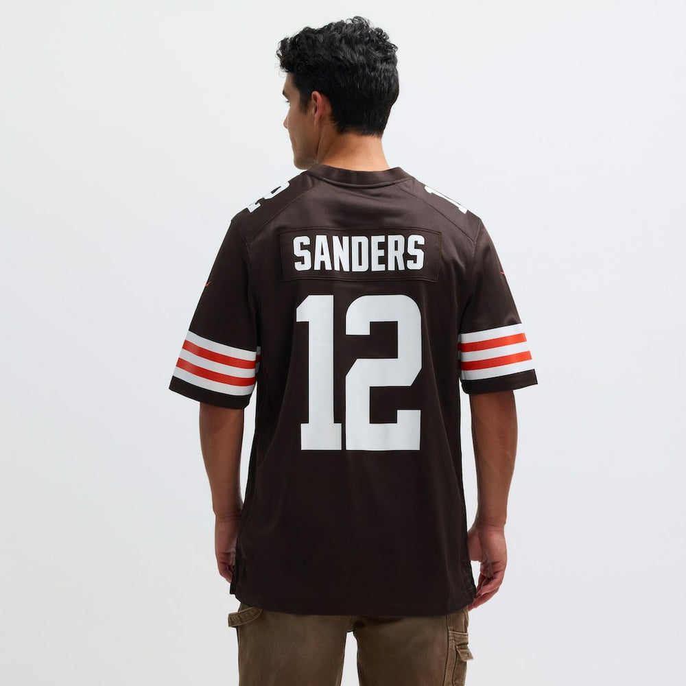 Shedeur Sanders  2025 NFL Draft Game Jersey - Cleveland Browns