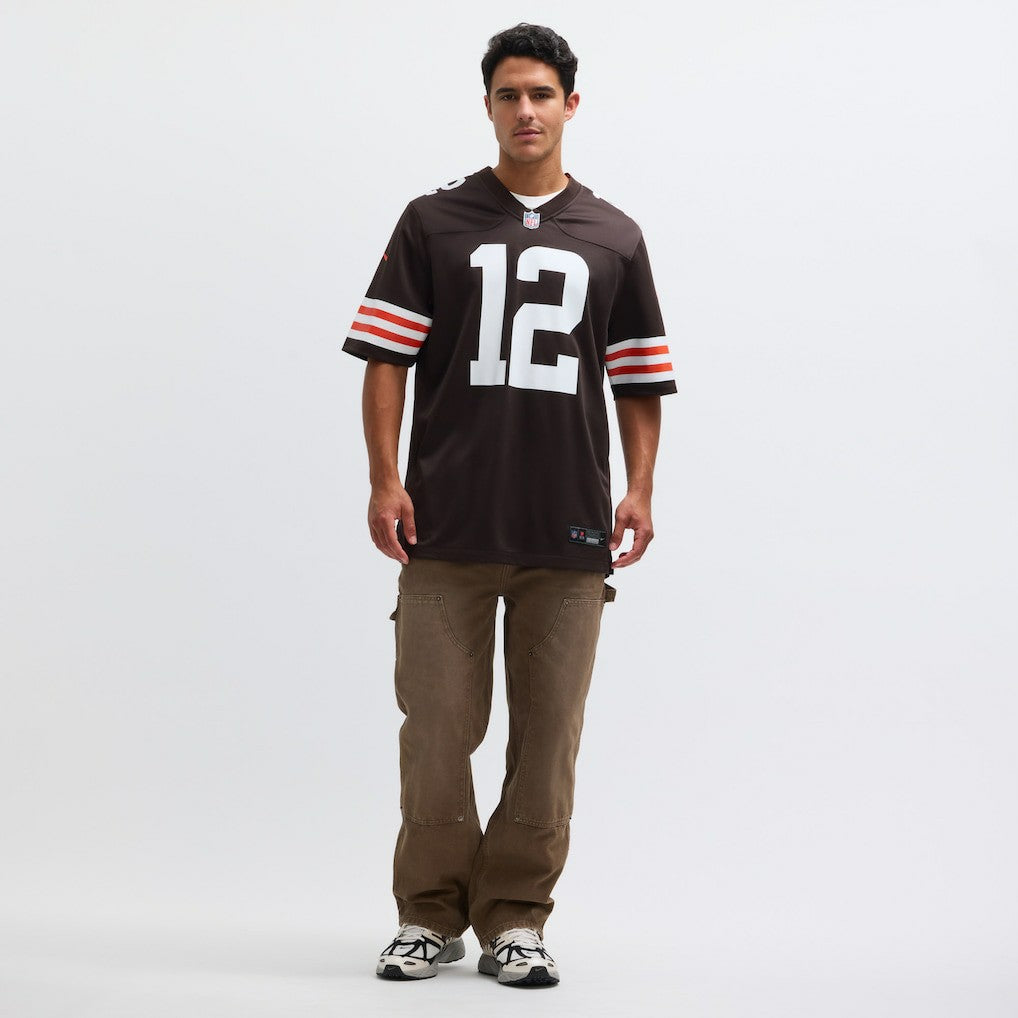 Shedeur Sanders  2025 NFL Draft Game Jersey - Cleveland Browns